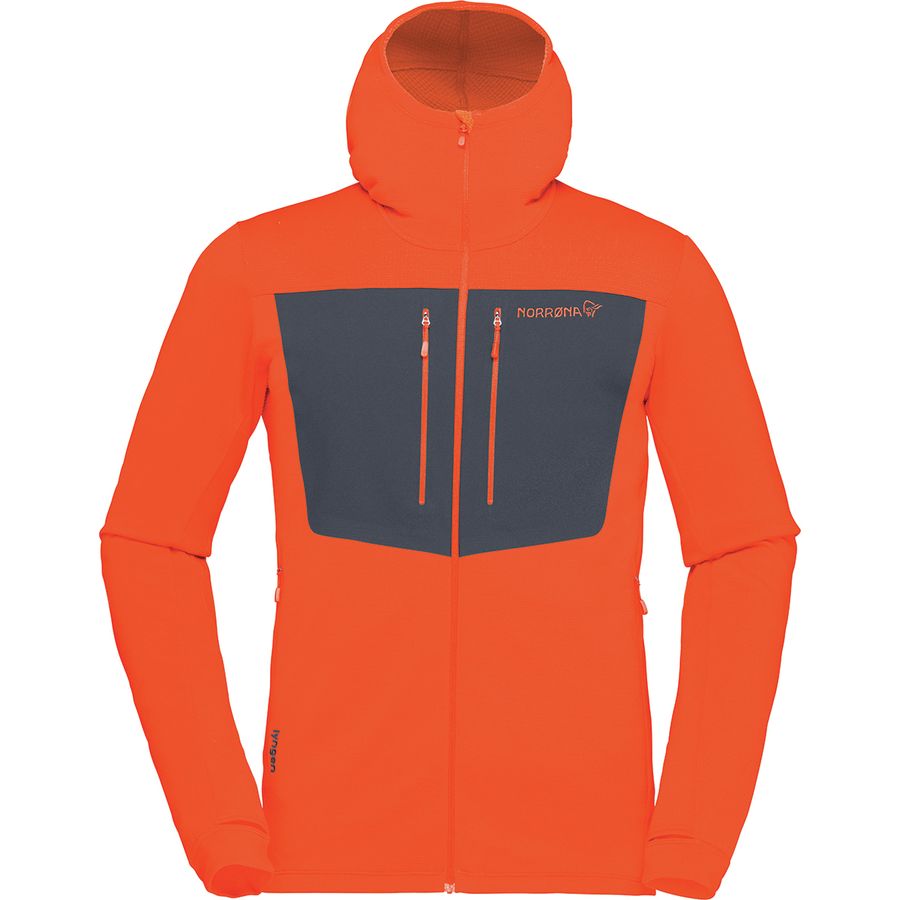 Norrona Lyngen Powerstretch Pro Full-Zip Hoodie 老人头 男款连帽保暖外套