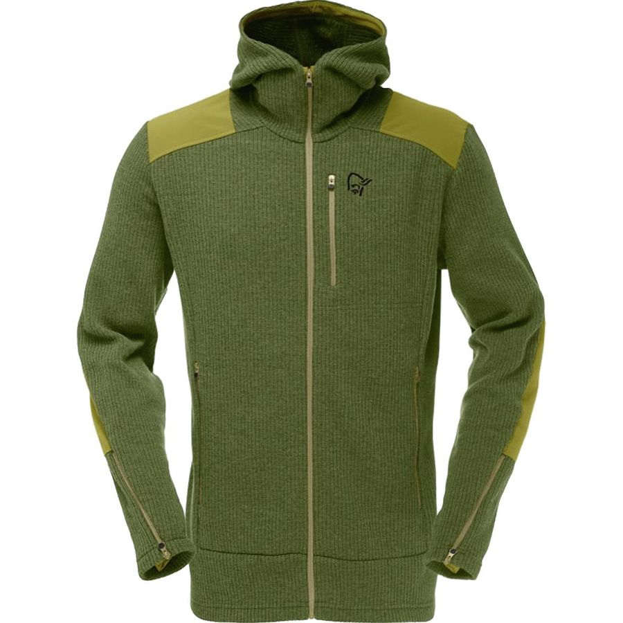 Norrona Tamok Warm Wool2 Hooded Fleece Jacket 老人头 男款羊毛连帽衫