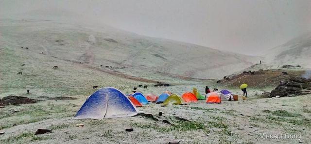 我的第一座五千雪山米,攀登四姑娘山大峰