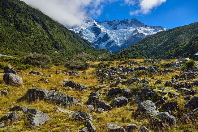 新西兰库克山国家公园旅游攻略,你也可以走的短程步道