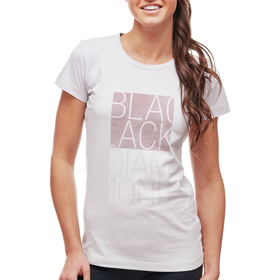 Black Diamond BD Block Short-Sleeve T-Shirt 黑钻 女款短袖T恤