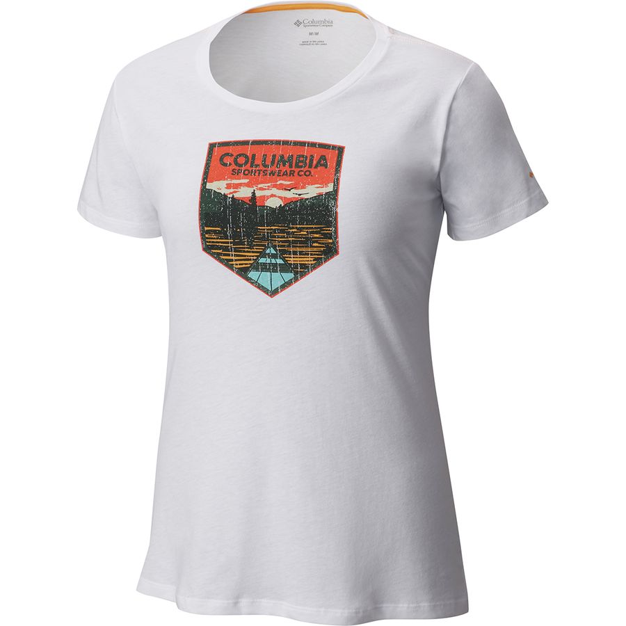 Columbia Badge T-Shirt 哥伦比亚 女款短袖T恤