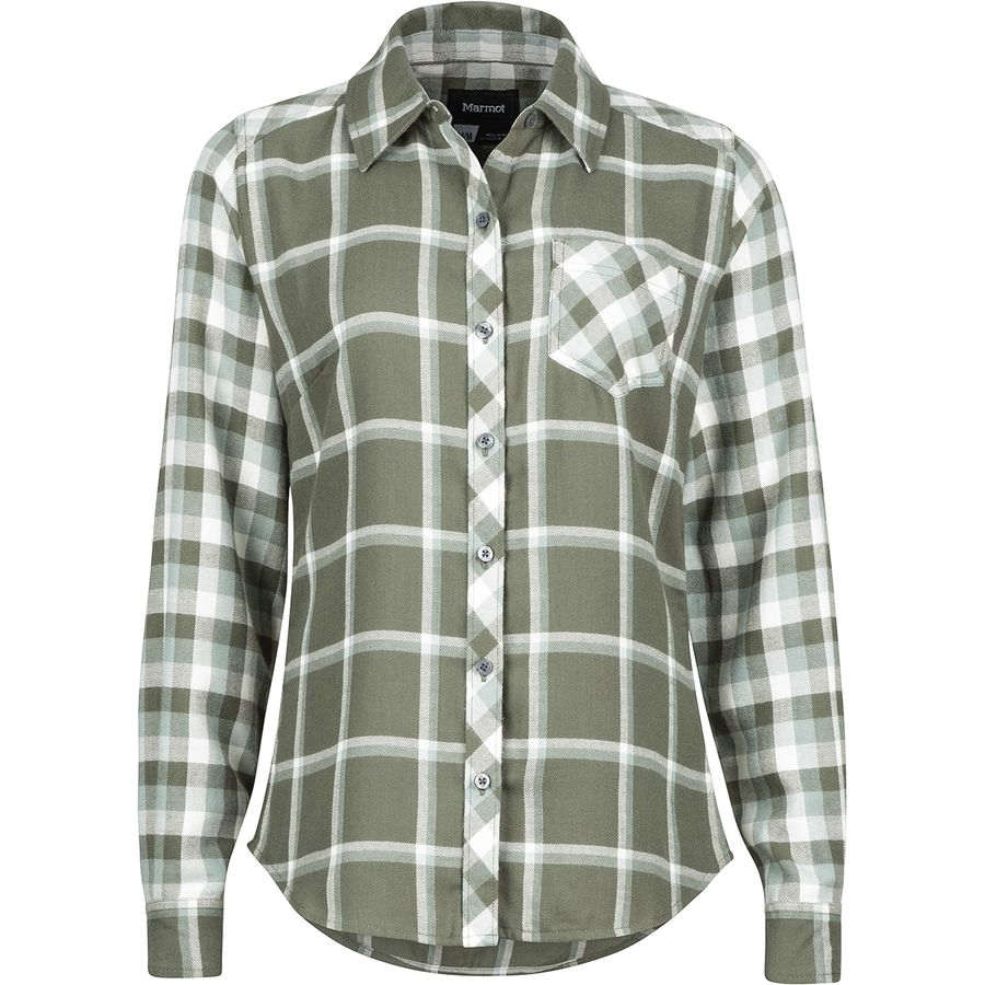 Marmot Taylor Flannel Shirt 土拨鼠 女款长袖衬衫