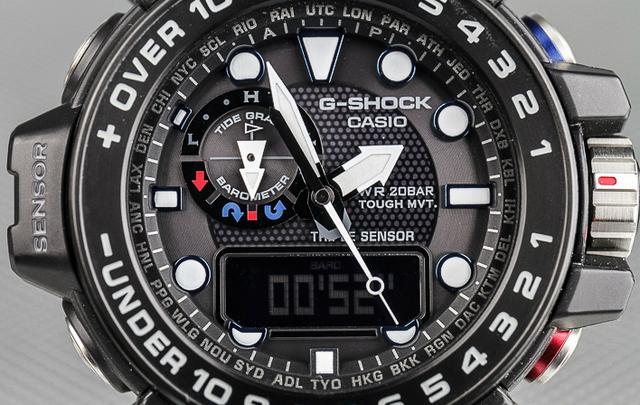 卡西欧G-SHOCK航海系列GWN-1000B腕表实测