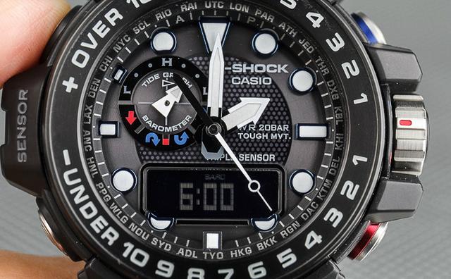 卡西欧G-SHOCK航海系列GWN-1000B腕表实测