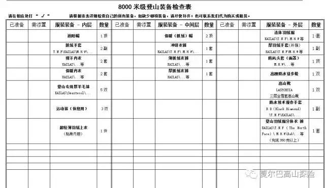 攀登8000米级别的山峰准备工作,都需要什么条件？