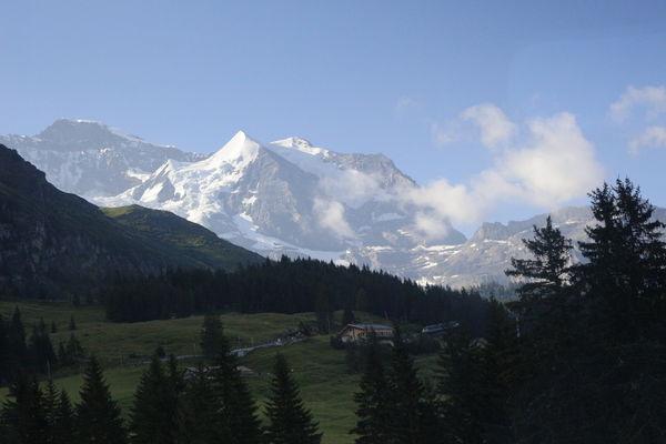 我的欧洲行之少女峰Jungfrau,坐火车游瑞士登少女峰