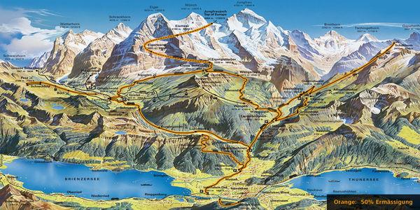 我的欧洲行之少女峰Jungfrau,坐火车游瑞士登少女峰