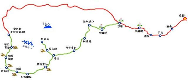 四川格聂转山行C线游记攻略,20万步的徒步体验