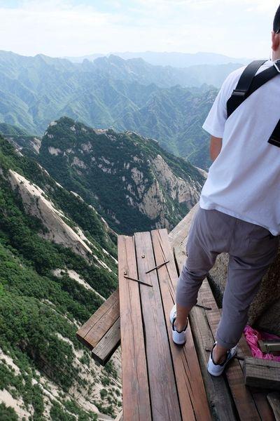 华山第一奇险长空栈道,来西安就是为了它