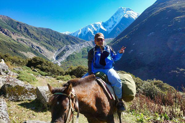 四川登山初体验,登上海拔5588米贡嘎雪山那玛峰