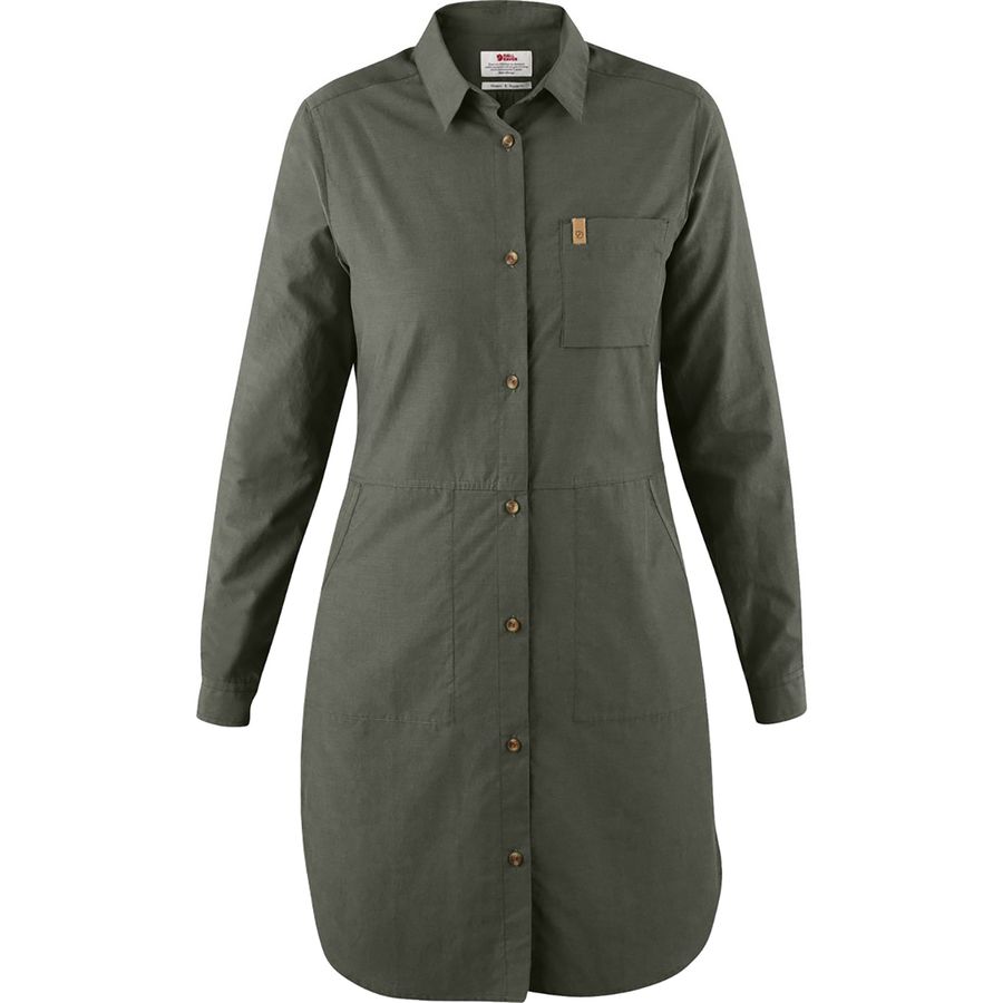 Fjallraven Ovik Shirt Dress 北极狐 女款连衣裙