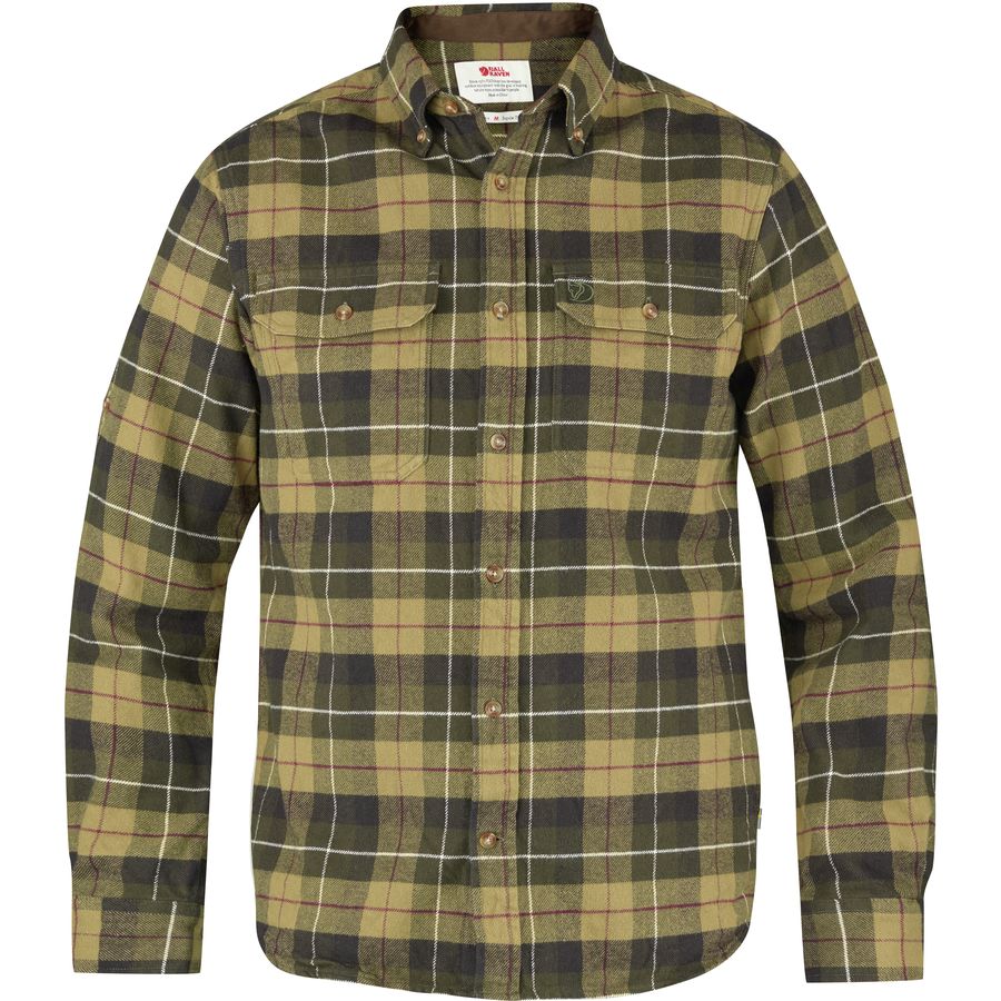 Fjallraven Singi Heavy Regular Fit Flannel Shirt 北极狐 男款长袖衬衫