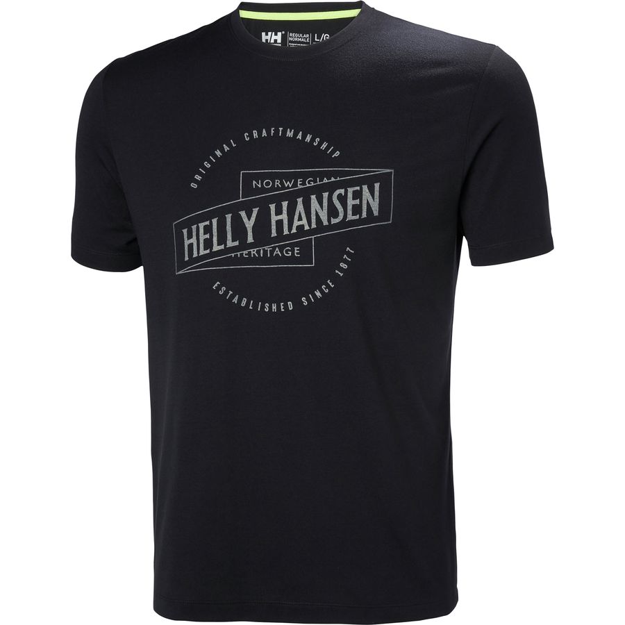 Helly Hansen Rune Short-Sleeve T-Shirt 海丽汉森 男款短袖T恤