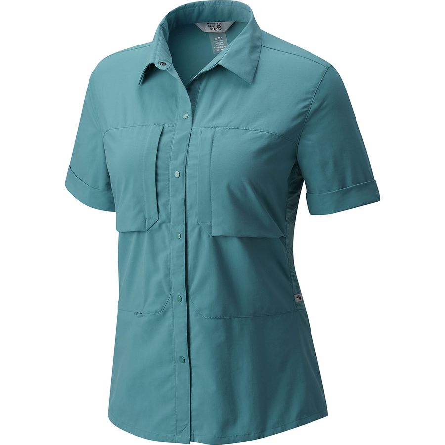 Mountain Hardwear Canyon Pro Short-Sleeve Shirt 山浩 女款速干短袖衬衫