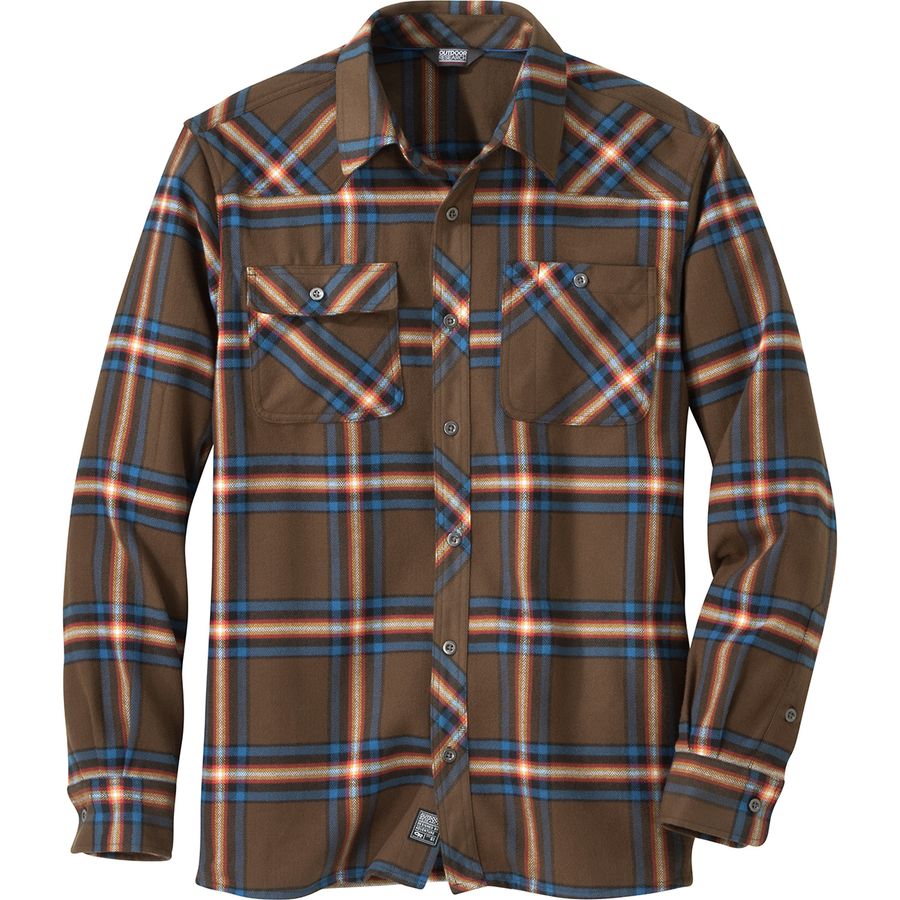 Outdoor Research Feedback Flannel Shirt 男款法兰绒保暖长袖衬衫