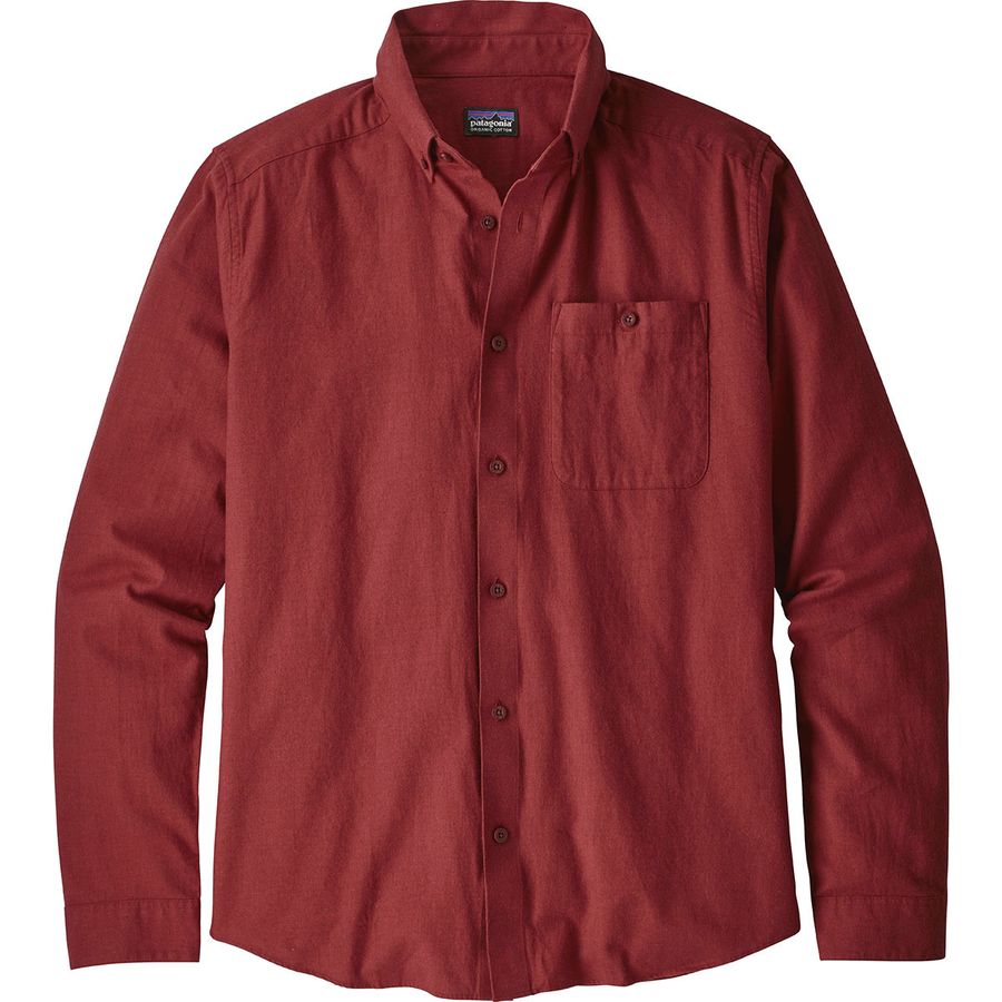Patagonia Vjosa River Pima Long-Sleeve Cotton Shirt 巴塔哥尼亚 男款长袖棉质衬衫