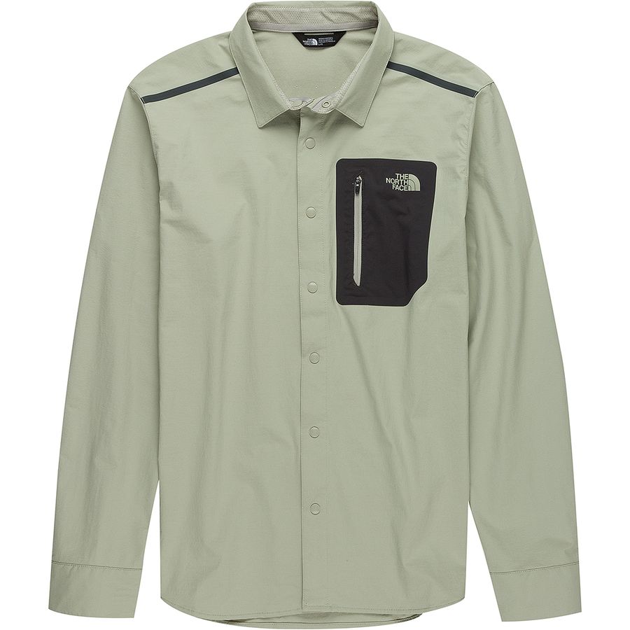 The North Face Alpenbro Long-Sleeve Woven Shirt 北面 男款方领长袖衬衫