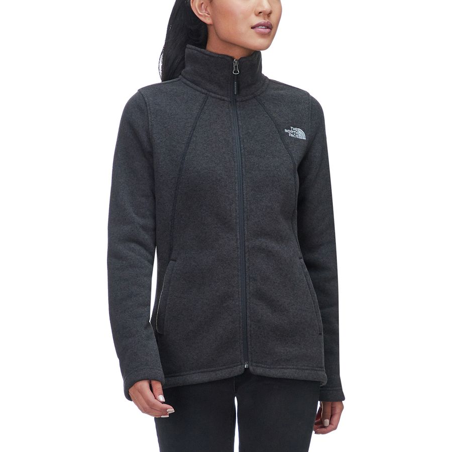 The North Face Crescent Full-Zip 北面 女款针织抓绒外套