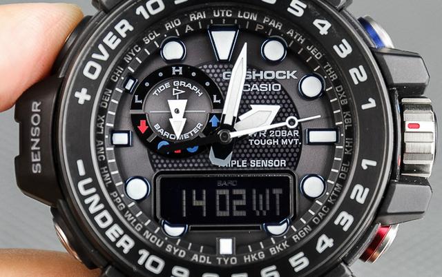 卡西欧G-SHOCK航海系列GWN-1000B腕表实测