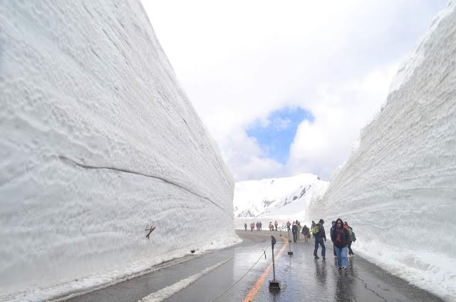 日本立山黑部,阿尔卑斯山脉一日穿越之旅