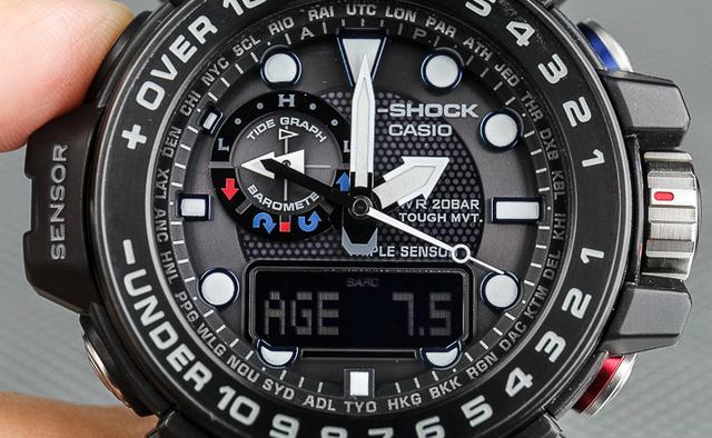 卡西欧G-SHOCK航海系列GWN-1000B腕表实测