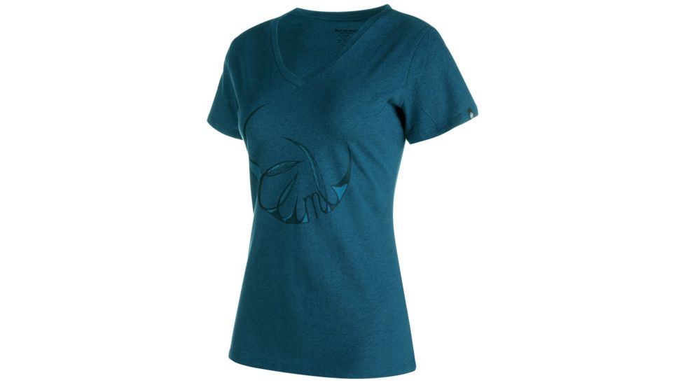 Mammut Zephira T-Shirt 猛犸象 女款户外有机纯棉短袖T恤