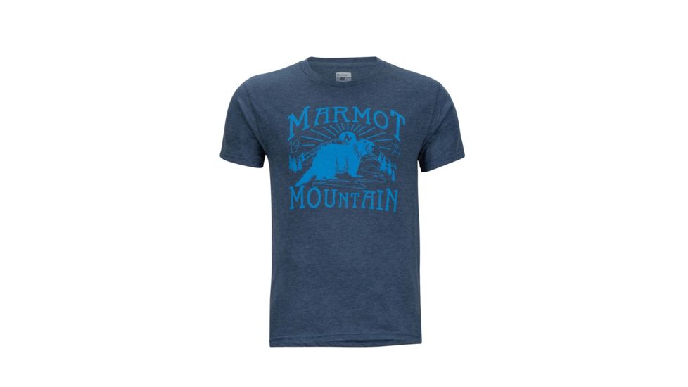 Marmot Sunrise Marmot Short Sleeve T-Shirt 土拨鼠 男款短袖T恤