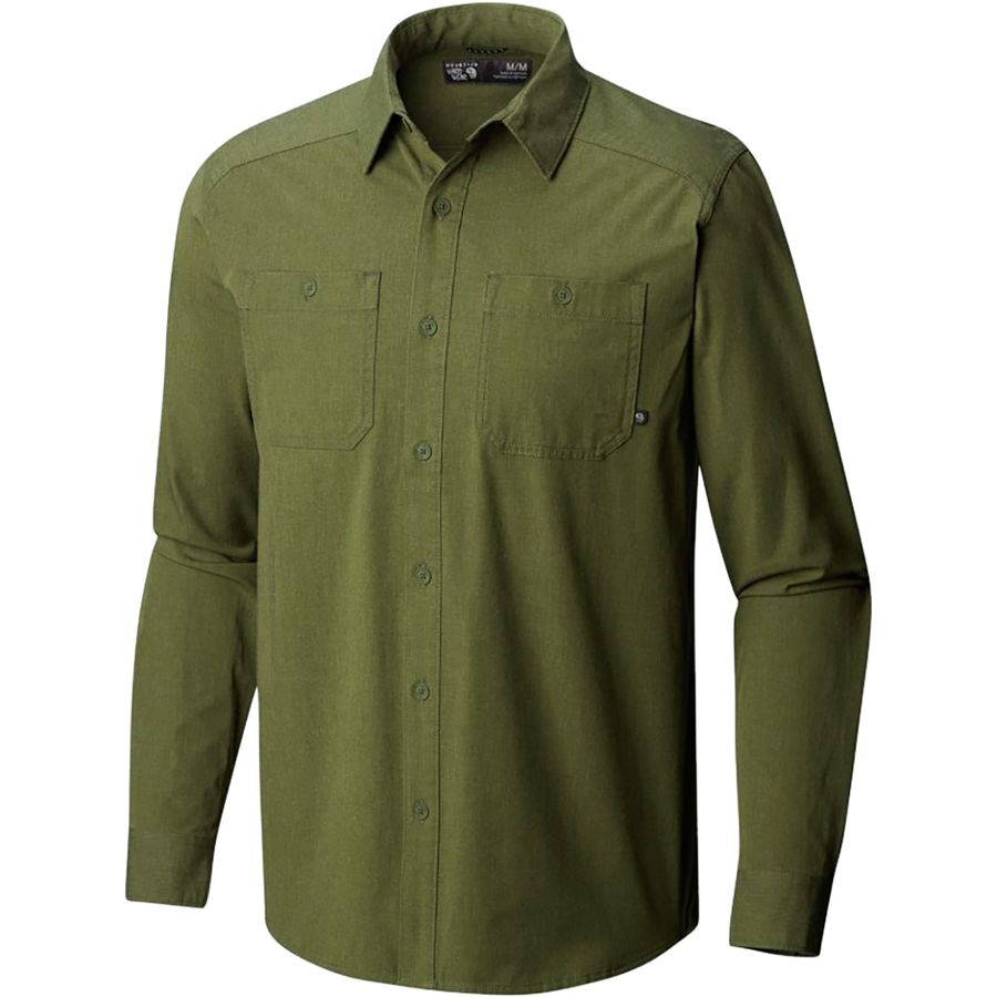Mountain Hardwear Riveter Twill Long-Sleeve Shirt 山浩 男款长袖衬衫