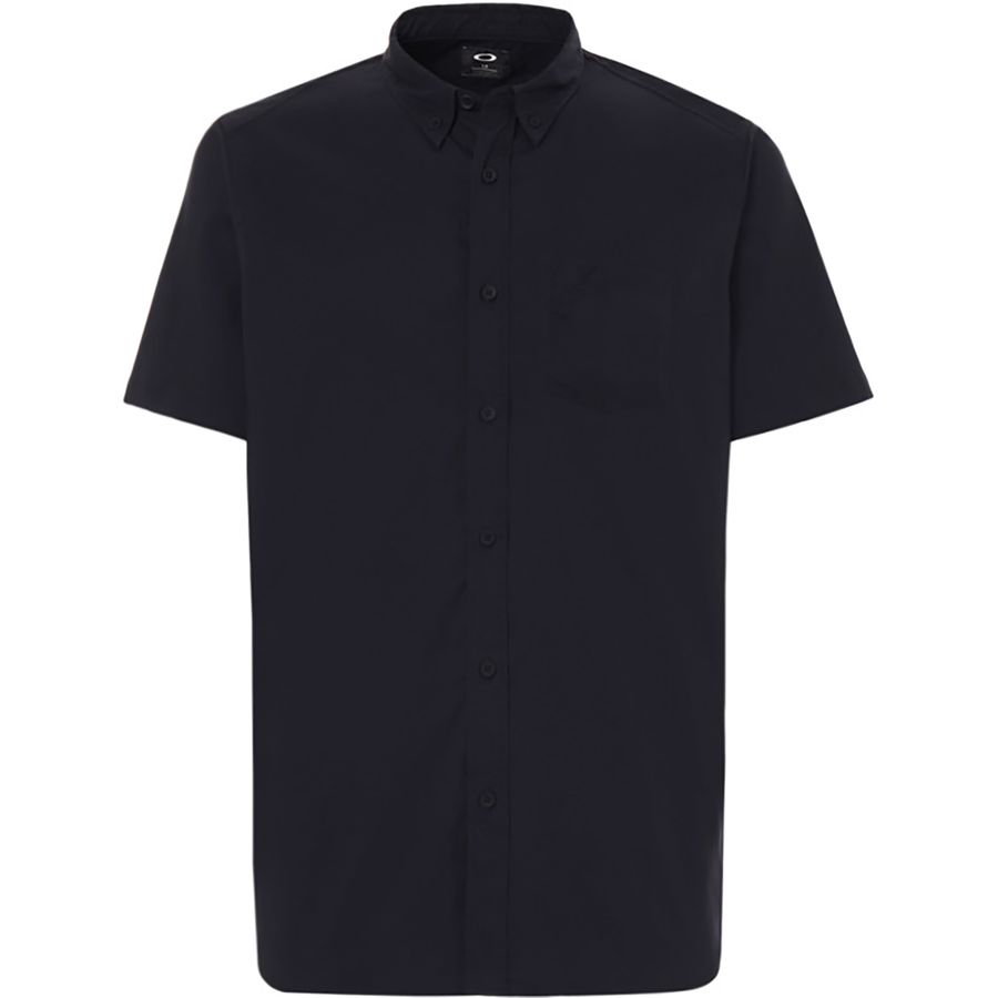 Oakley Short-Sleeve Solid Woven Shirt 欧克利 男款短袖T恤