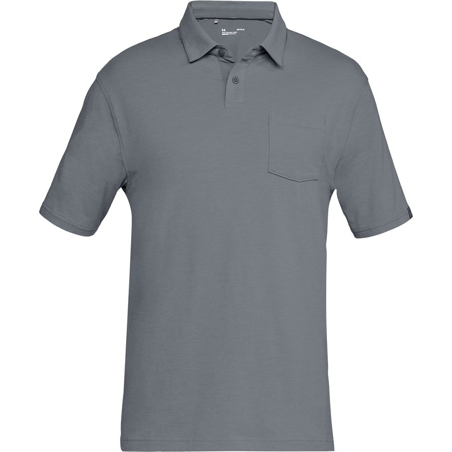 Under Armour Charged Cotton Scramble Polo Shirt 安德玛 男款短袖Polo衫