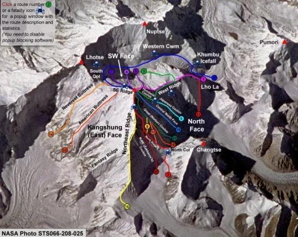 怎么登珠穆朗玛峰?通往珠峰的这些路线