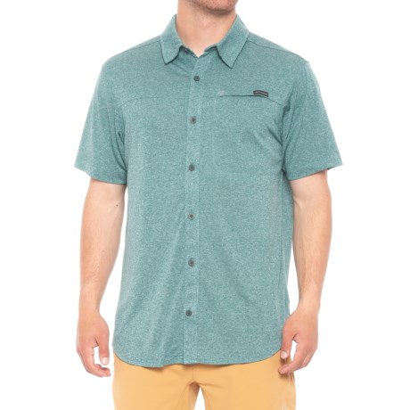 Columbia Battle Ridge Knit Omni-Wick Shirt 哥伦比亚 男款短袖衬衫