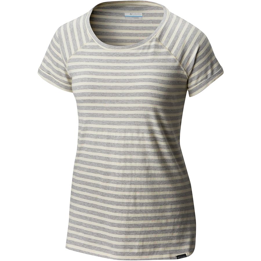 Columbia Trail Shaker Stripe Short-Sleeve Shirt 哥伦比亚 女款短袖T恤
