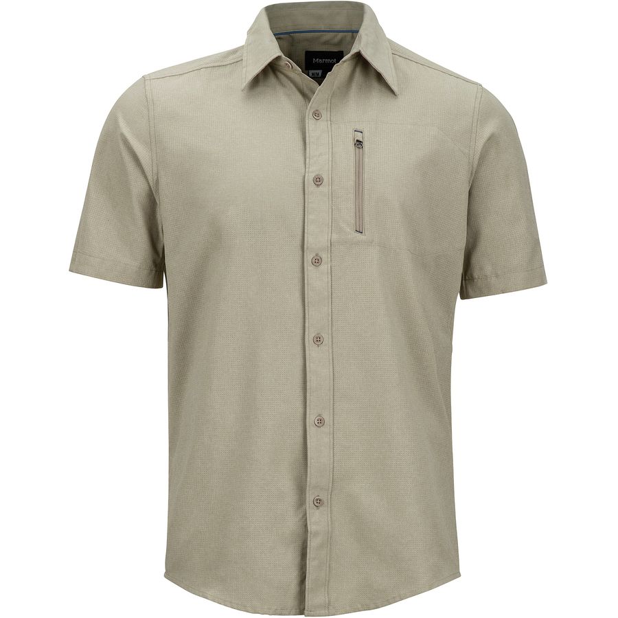 Marmot Caecius Shirt 土拨鼠 男款短袖衬衫