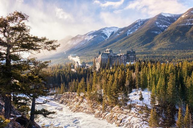 加拿大自由行,班夫小镇（Banff Town）自助游全攻略