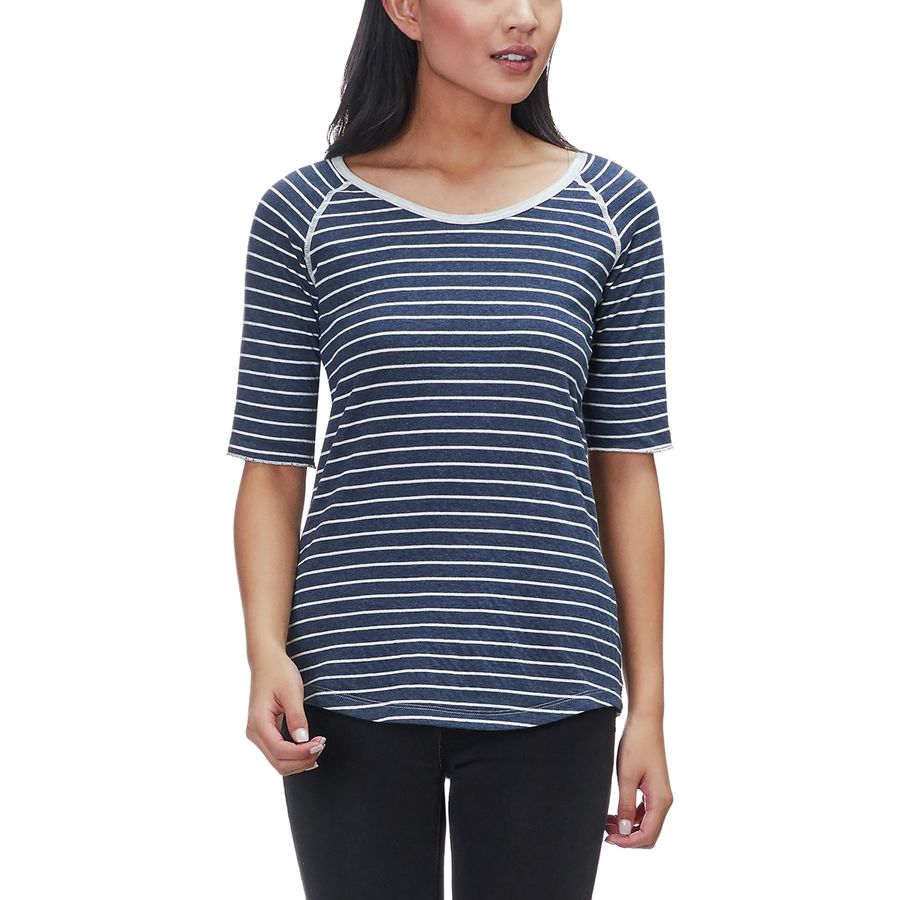 Columbia Winter Adventure Short-Sleeve Stripe T-Shirt 哥伦比亚 女款短袖T恤