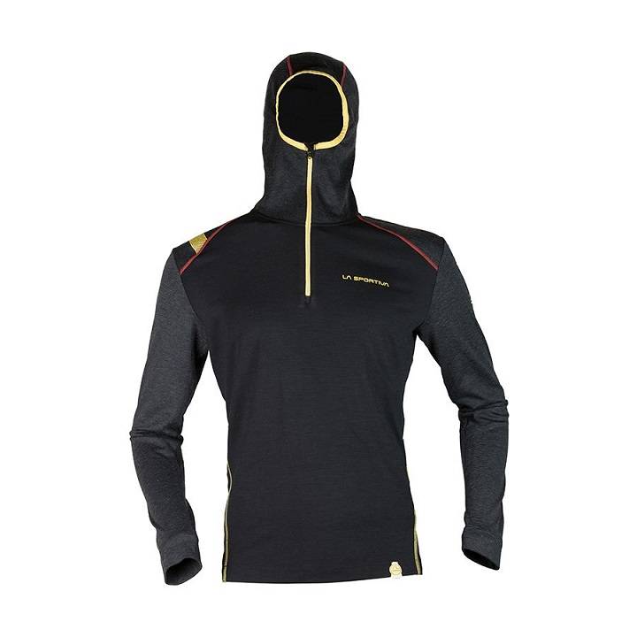 La Sportiva Stratosphere Hooded Shirt 拉思珀蒂瓦 男款美利奴羊毛混纺连帽衫