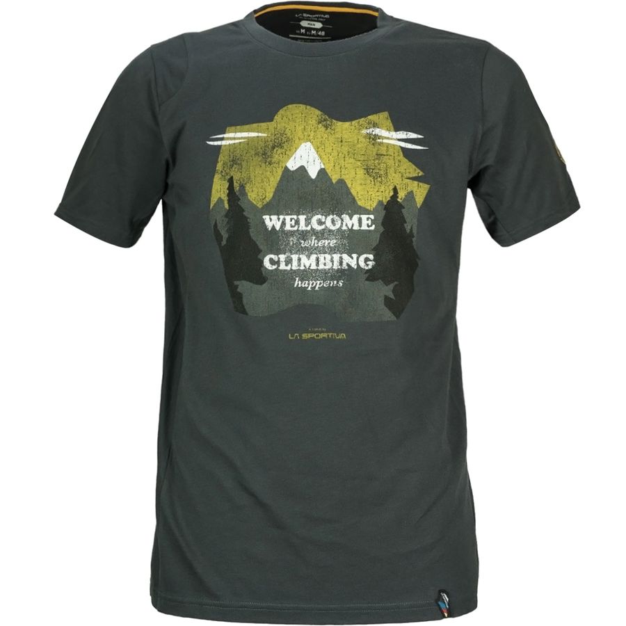 La Sportiva Welcome T-Shirt 拉思珀蒂瓦 男款有机棉短袖T恤