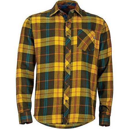 Marmot Anderson Lightweight Flannel Long-Sleeve Shirt 土拨鼠 男款长袖衬衫