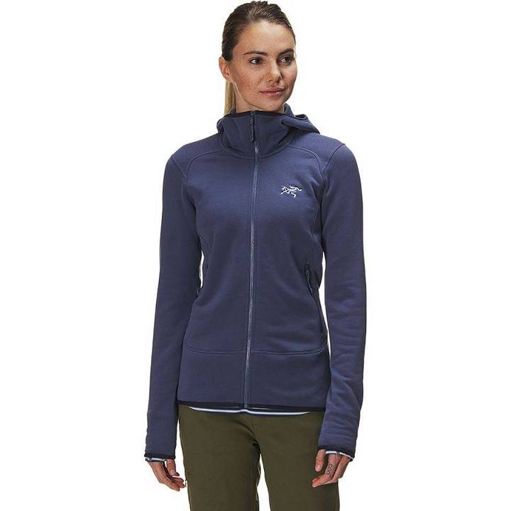 Arc’teryx Kyanite Hooded Fleece Jacket 始祖鸟 女款连帽抓绒衣