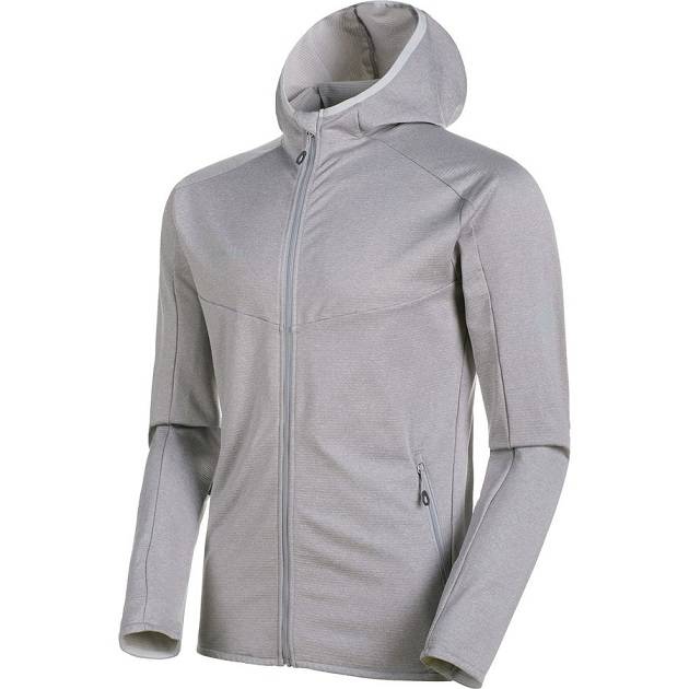 Mammut Nair ML Hooded Jacket 猛犸象 男款轻量舒适速干抓绒衣