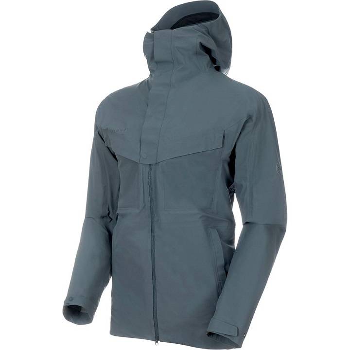 Mammut Zinal HS Hooded Jacket 猛犸象 男款防水连帽冲锋衣外套