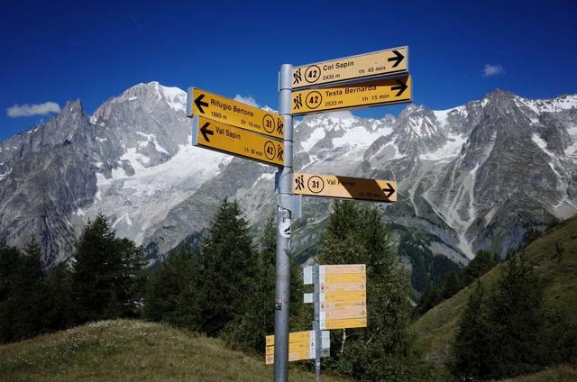 阿尔卑斯山旅游攻略,勃朗峰环线徒步TMB
