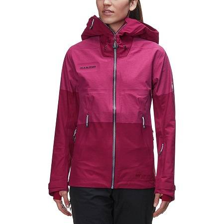 Mammut Alvier Armor HS Hooded Jacket 猛犸象女款防水耐磨舒适滑雪冲锋衣