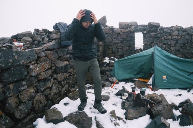 Haglofs(火柴棍)羽绒服实测,我在英国最高的地方睡了一晚