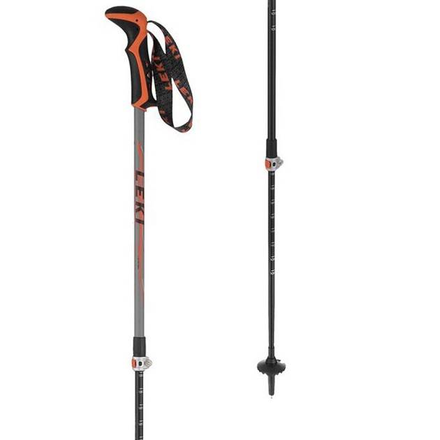 LEKI Cristallo Trekking Poles 户外直柄双外锁徒步登山杖