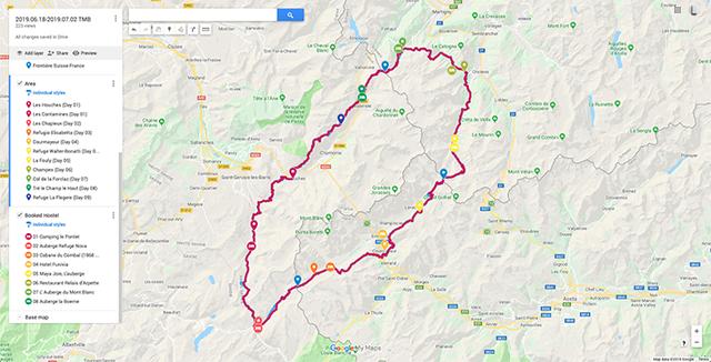 勃朗峰环线TMB徒步之旅,穿越欧洲法意瑞三国