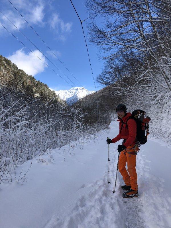 日本登山的好地方,冬季攀登百名山中的枪岳和穗高岳