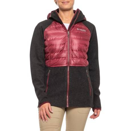 Columbia Snowfield Hybrid Down Jacket 哥伦比亚 女款连帽保暖羽绒服